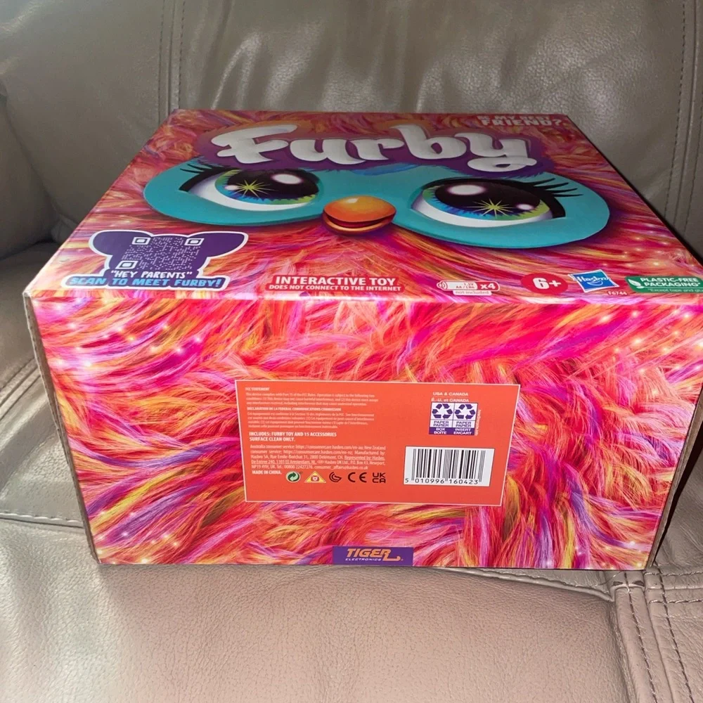 Furby New Sealed Interactive Pet Toy Collectible Fun Kids Play Holiday Gift Give